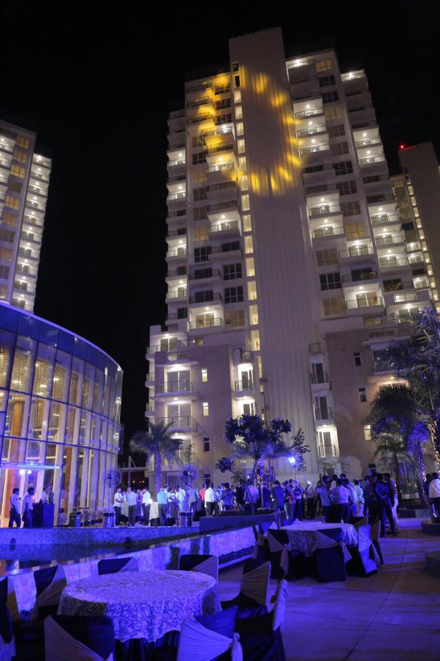 You will be mesmerized by the amazing night view of M3M Merlin